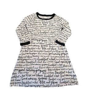 Kate Spade New York Dream A Little Dream Nightshirt Pajamas Size M Long Sleeve